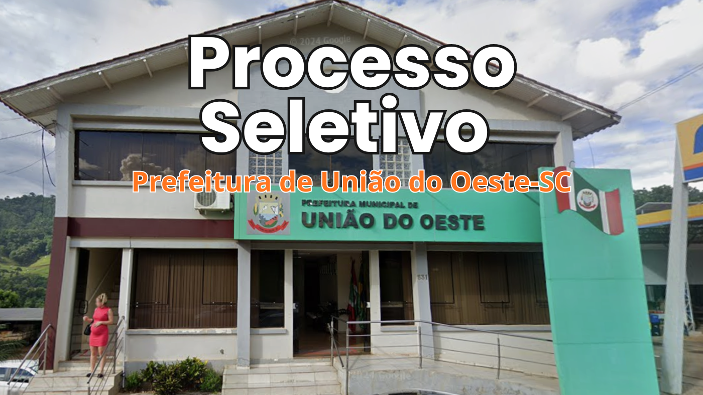 Prefei/tura de União do Oeste-SC/Fonte: divulgação