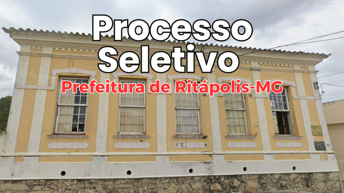 Prefeitura de Ritápolis-MG/Fonte: divulgação