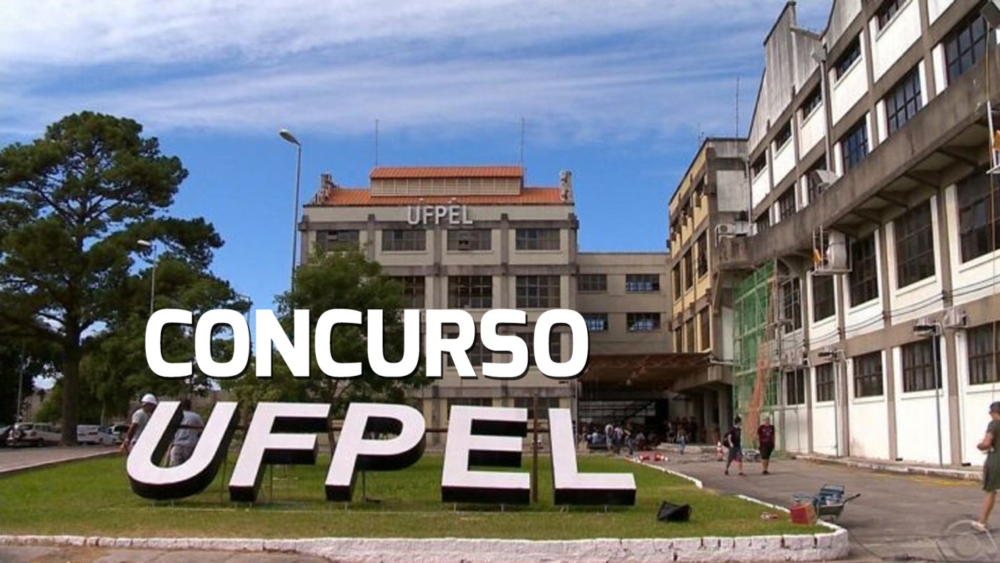 Concurso UFPEL-RS abre 22 vagas para professores