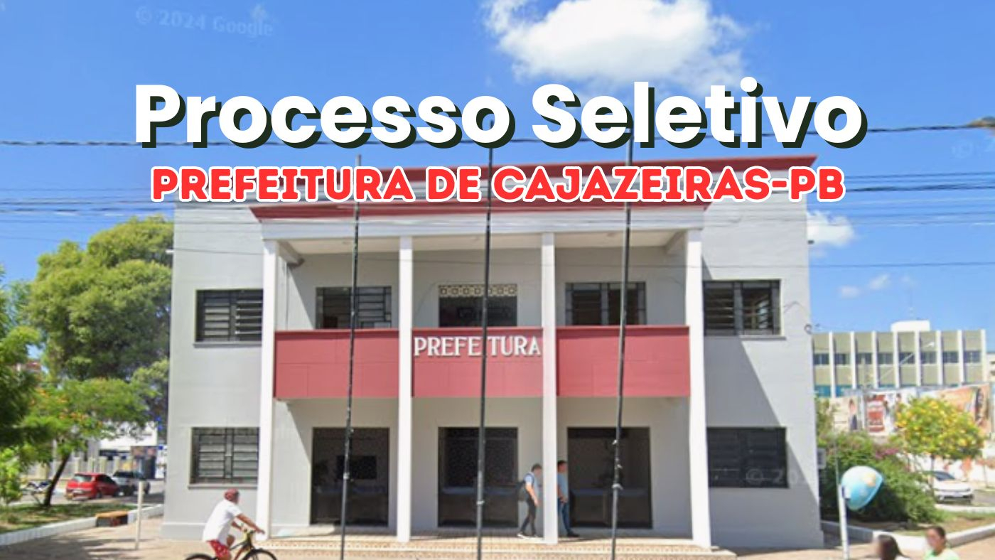 Prefeitura de Cajazeiras-PB/Fonte: divulgação