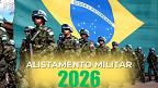 Alistamento militar de 2026 abre inscrições; veja como será esse ano