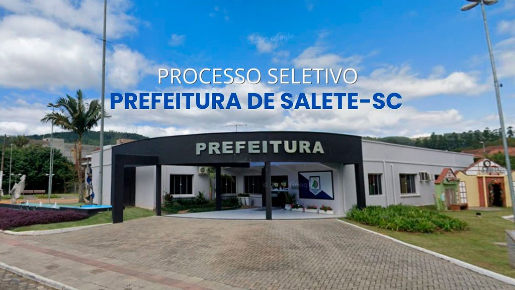 Salete/SC - Divulgação Prefeitura