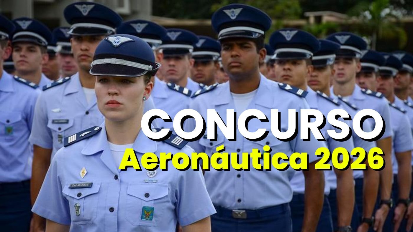 Concurso Aeronáutica: Sai edital com 188 vagas para Sargentos EAGS