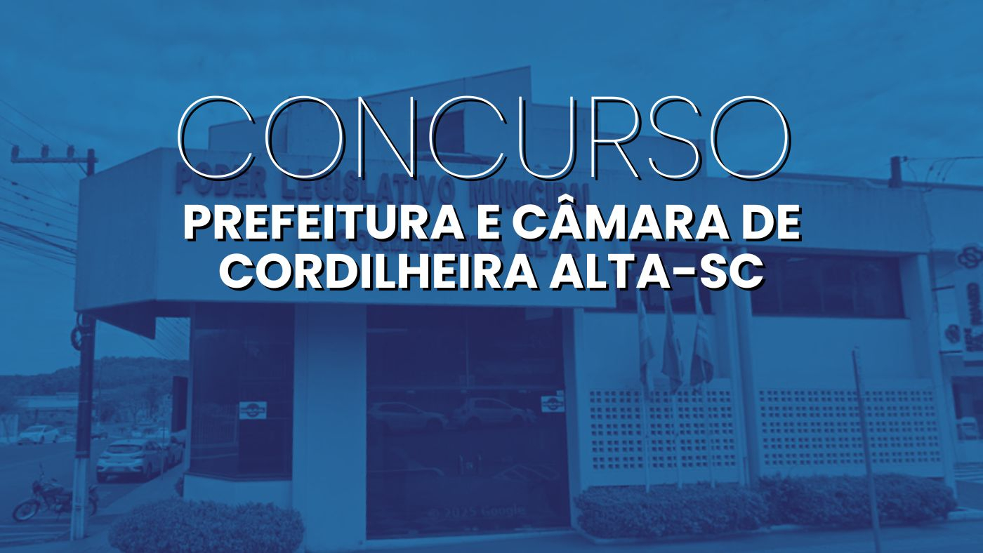 Prefeitura e Câmara de Cordilheira Alta-SC/Fonte: divulgação