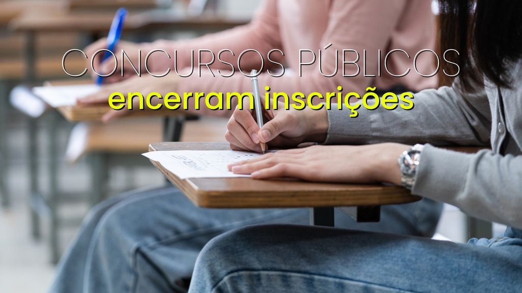 Concurso público/Fonte: divulgação