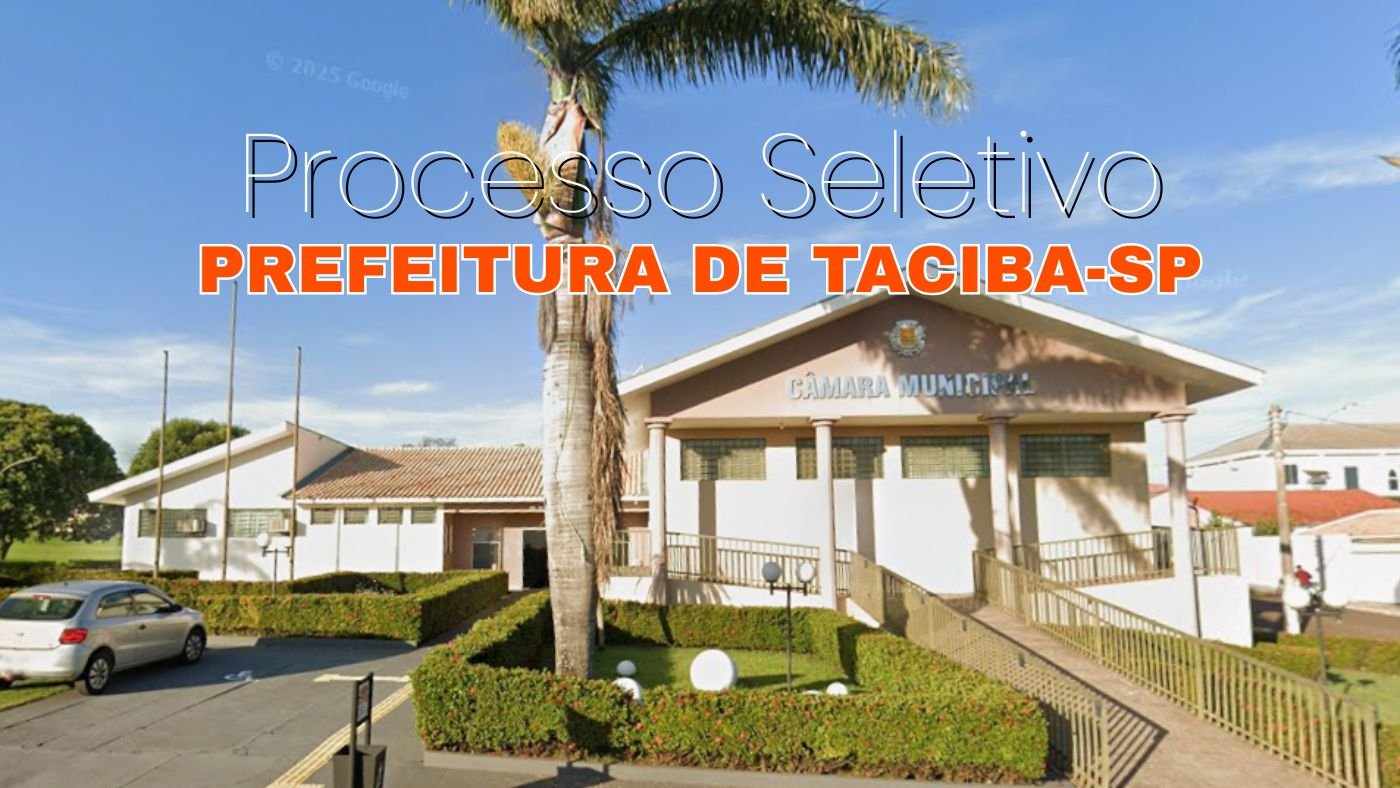 Prefeitura de Taciba-SP abre cadastro reserva
