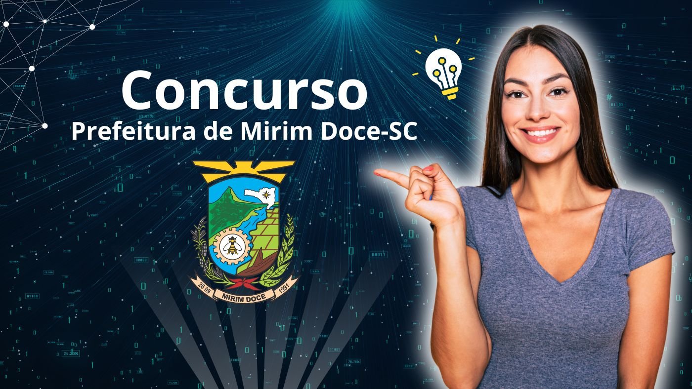 Concurso Prefeitura de Mirim Doce-SC 2026 é aberto para 5 cargos