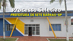 Prefeitura de Sete Barras-SP abre vagas para Agente de Saúde e Endemias