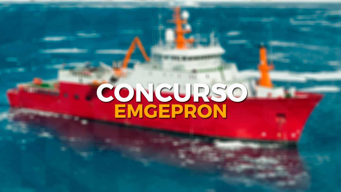 Edital EMGEPRON 2026 saiu! Nível médio e superior