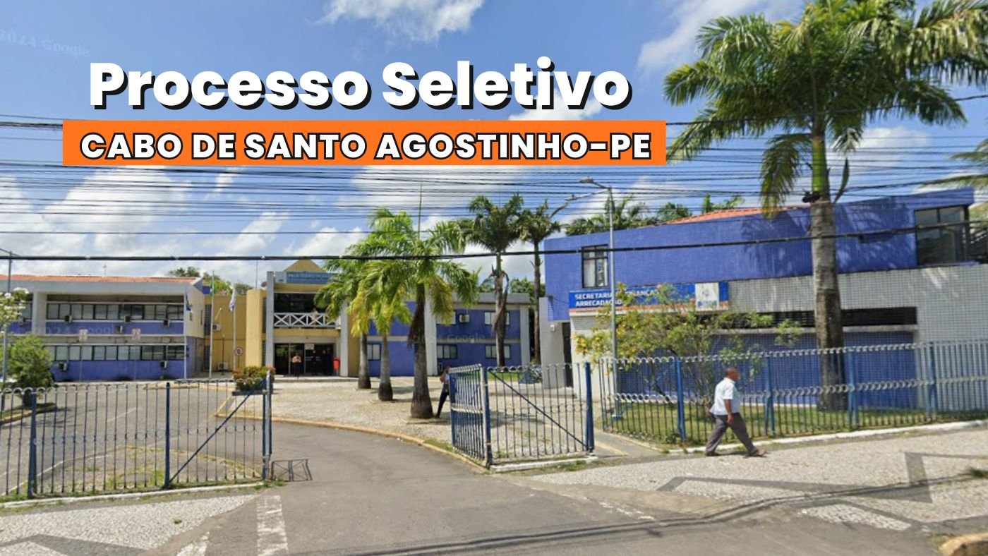 Processo Seletivo Prefeitura de Cabo de Santo Agostinho-PE 2026 - Inscrição