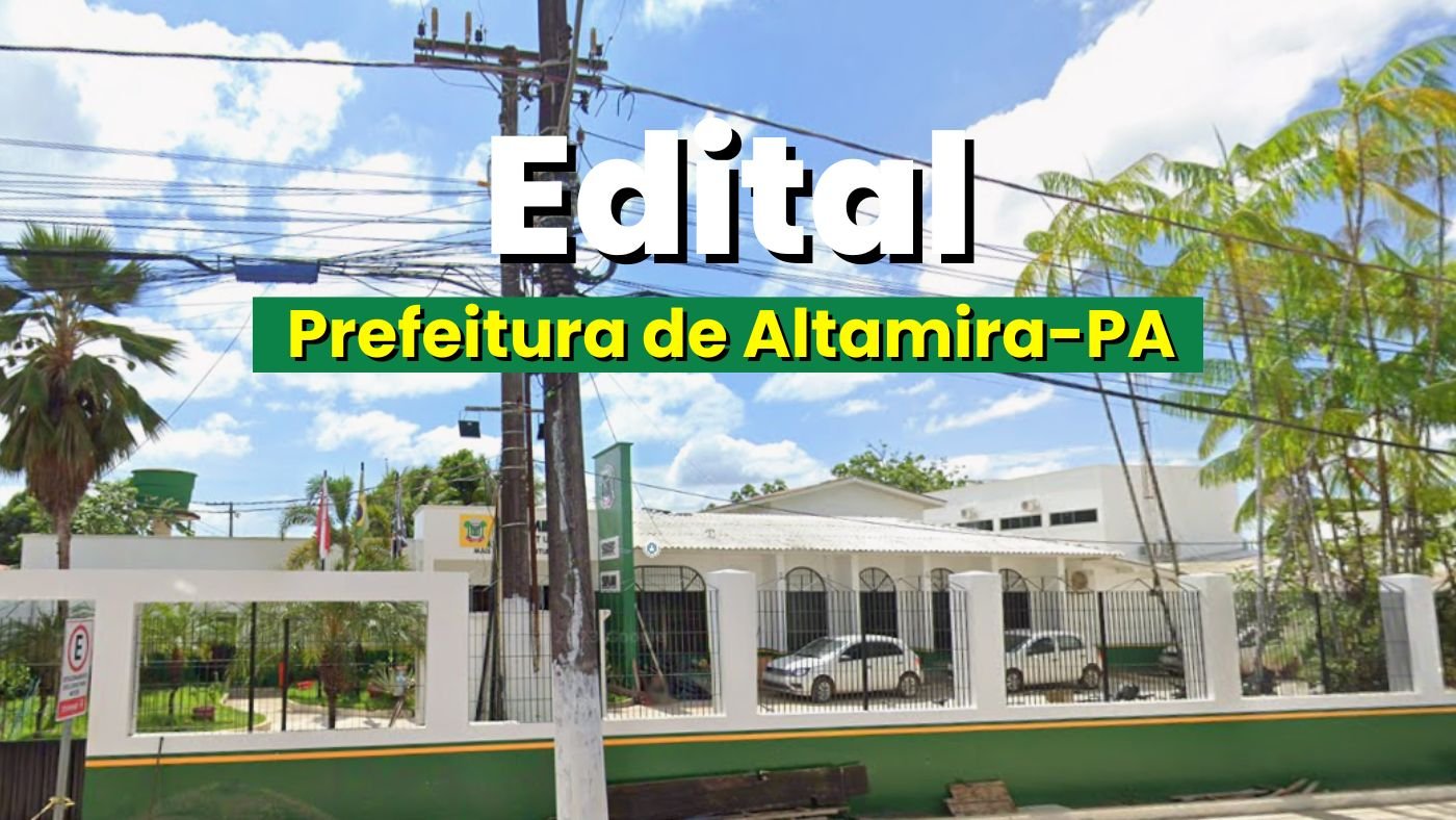 Prefeitura de Altamira-PA abre cadastro reserva para Professores