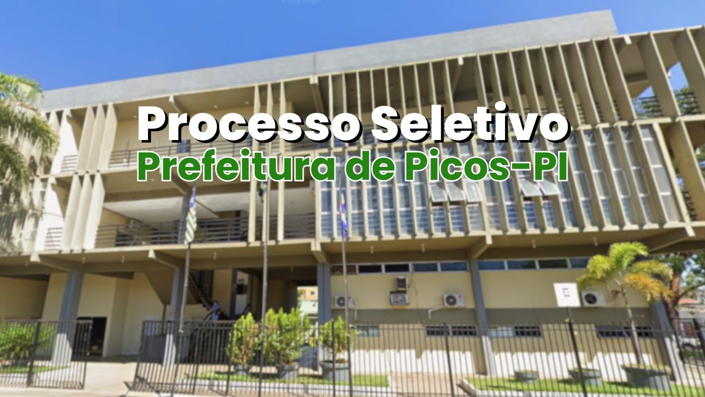 Prefeitura de Picos-PI abre 66 vagas para Professor