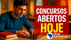 Concurso Público: 4 editais abrem inscrições dia 20/01