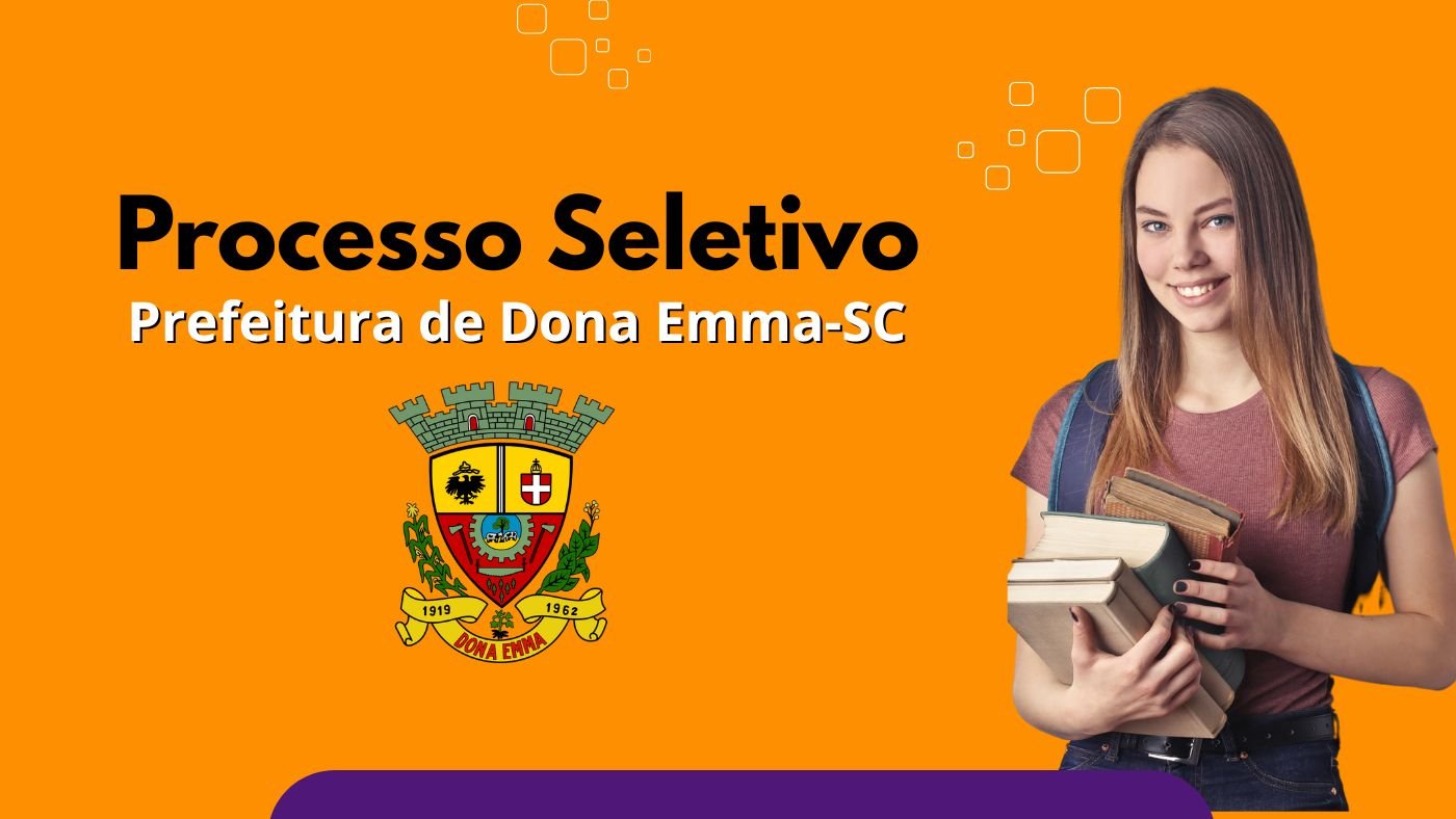 Prefeitura de Dona Emma-SC abre vagas em diversas áreas