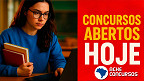 Concursos Públicos: 22 editais abrem inscrições na segunda (26/01)