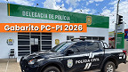 Gabarito Oficial PC-PI 2026 sai nesta terça (27) pela FGV