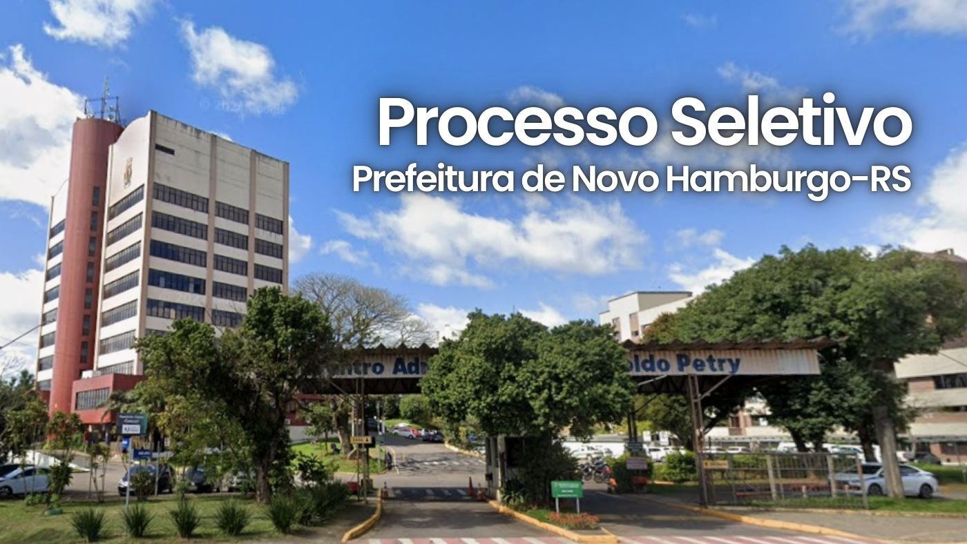 Prefeitura de Novo Hamburgo-RS abre vagas para Assistente Administrativo