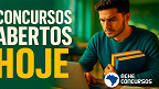 Concursos Públicos: veja editais que abrem inscrições nesta quarta (04/02)