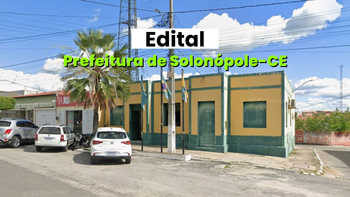 Prefeitura de Solonópole-CE/Fonte: divulgação