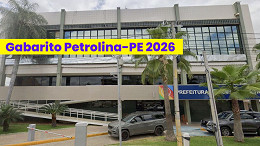 Gabarito Petrolina-PE 2026; veja quando sai o resultado das provas