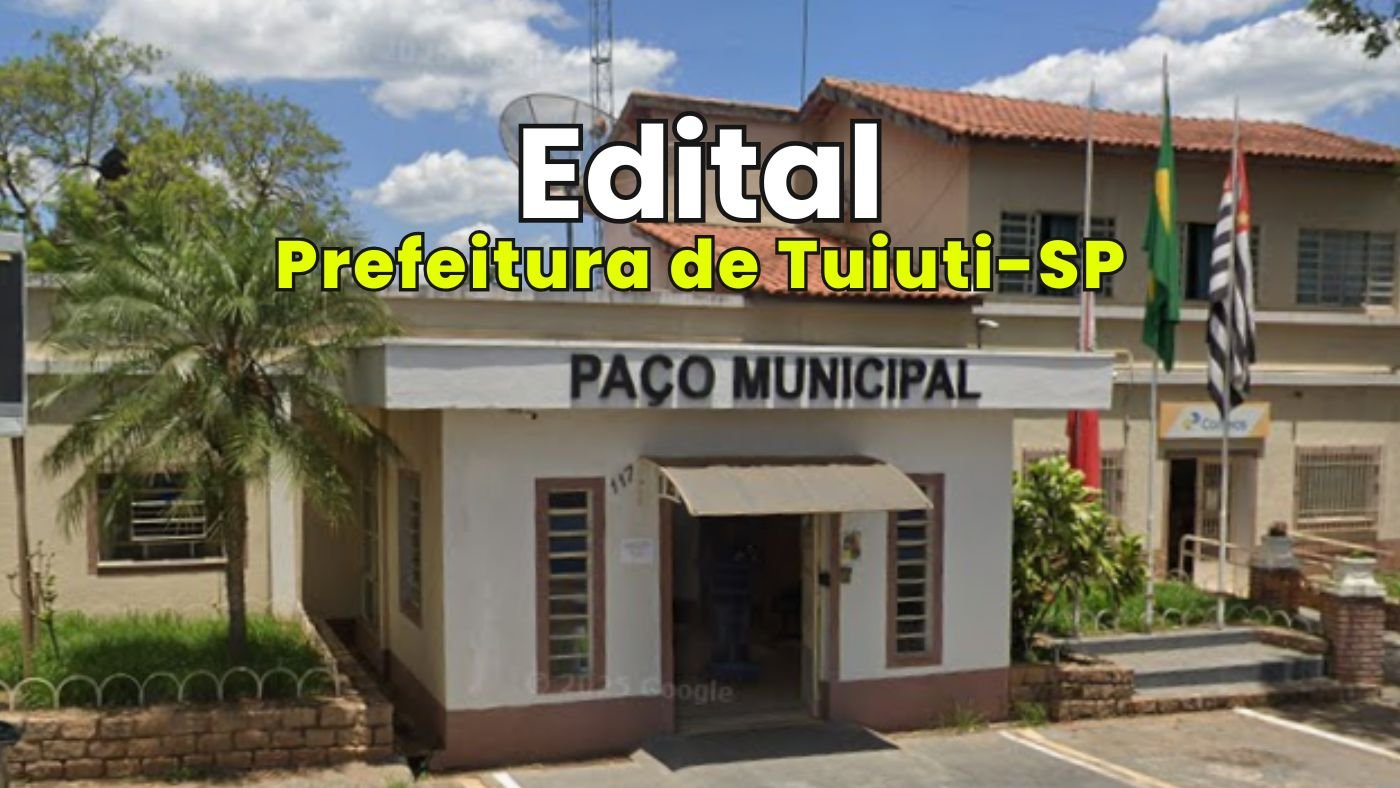 Prefeitura de Tuiuti-SP realiza nova seleção para cadastro reserva