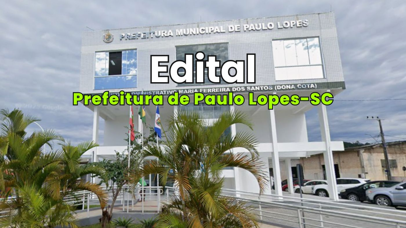 Prefeitura de Paulo Lopes-SC/Fonte: divulgação