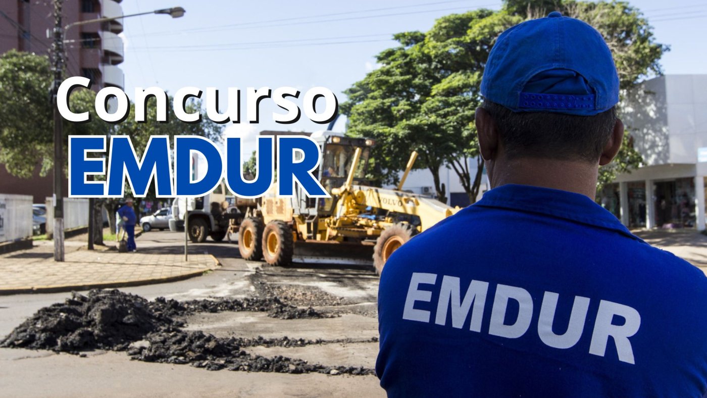 Concurso EMDUR Toledo-PR 2026: Edital saiu para 5 cargos