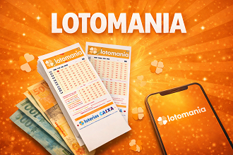 As apostas para o próximo sorteio da Lotomania estão abertas. Créditos: Divulgação