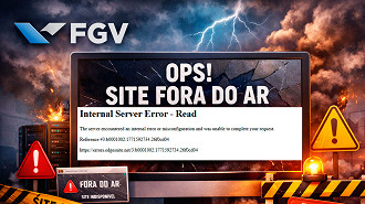 Site da FGV fora do ar hoje (20) dificulta consulta de aprovados no CNU