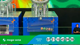 Mega-Sena 2976 de 24/02 sorteia R$ 116 milhões - Caixa