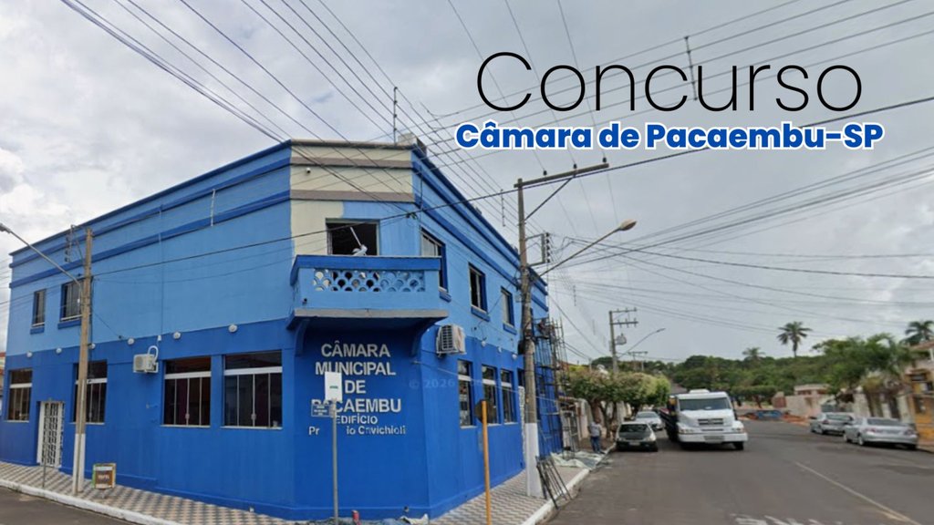 Câmara de Pacaembu-SP/Fonte: divulgação