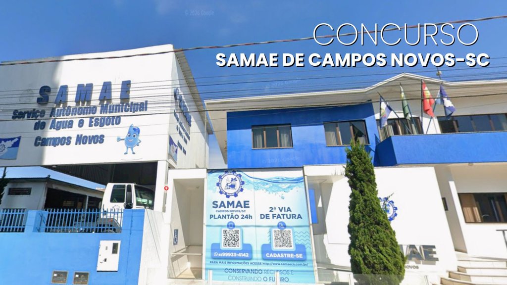SAMAE de Campos Novos-SC/Fonte: divulgação