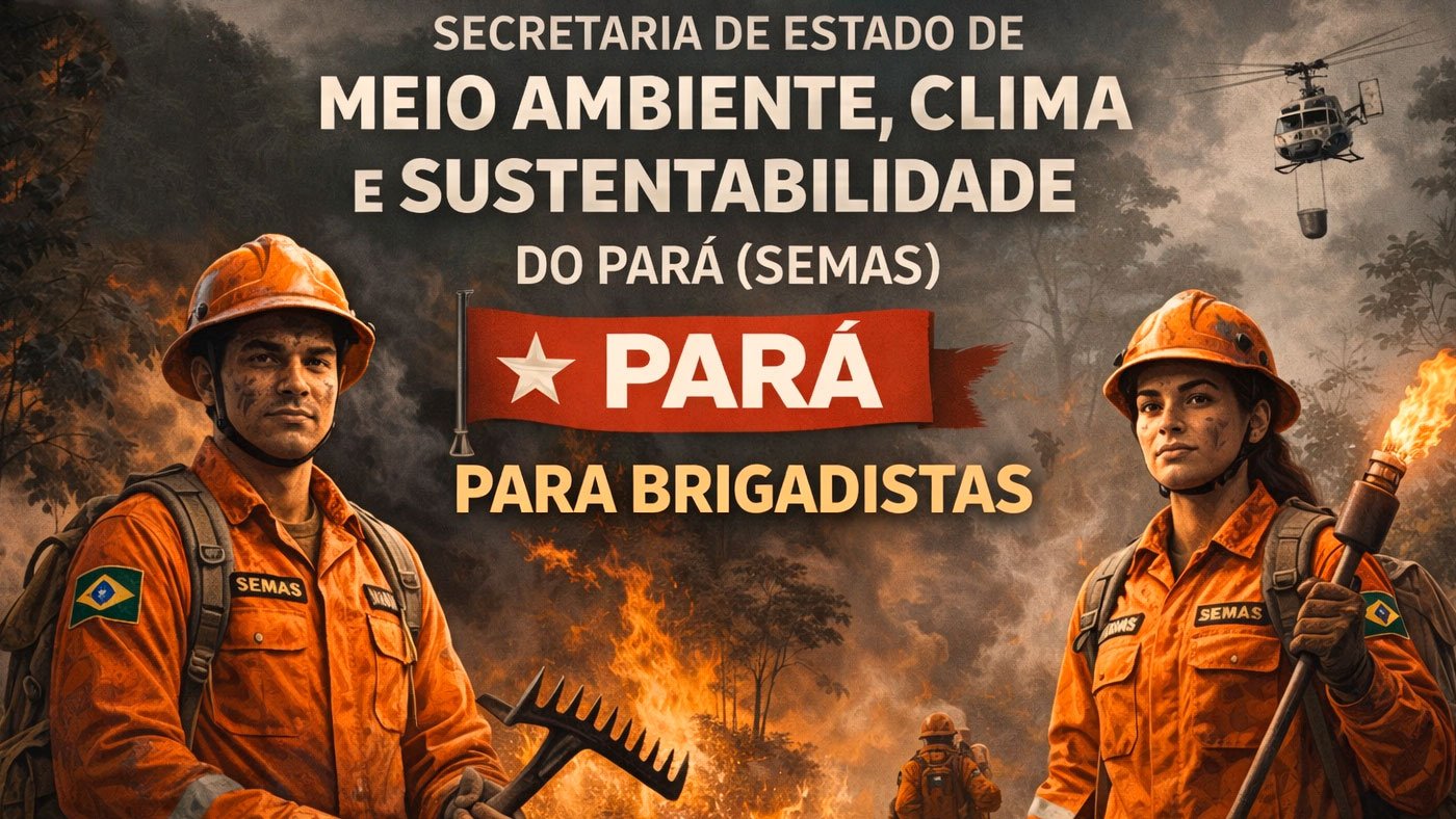 Edital SEMAS-PA abre 336 para Brigadistas com inicial de R$ 3 mil