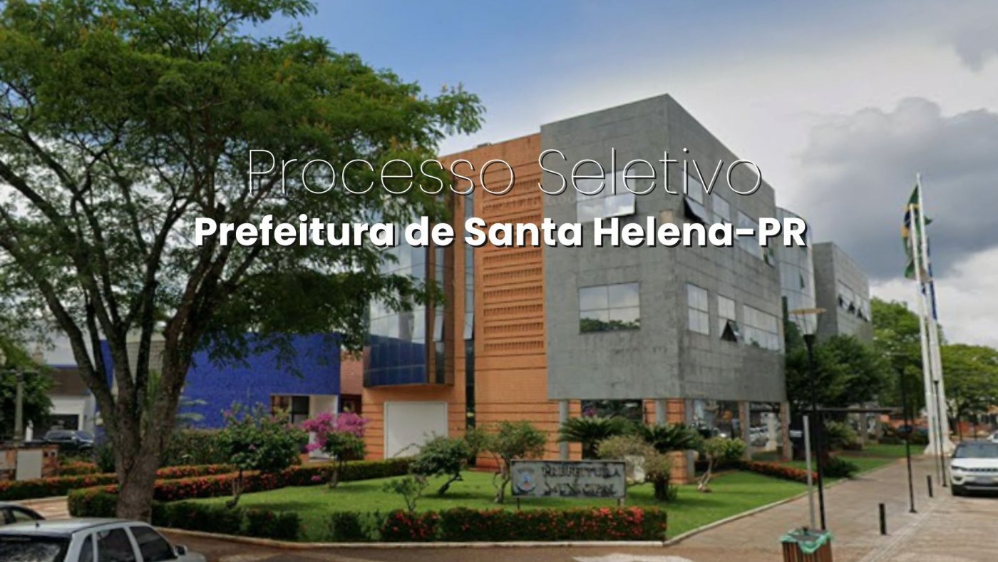 Processo Seletivo Prefeitura de Santa Helena-PR 2026