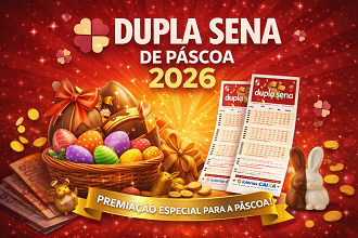 Essa será a 10ª edição do sorteio especial de Páscoa. Créditos: Divulgação/IA