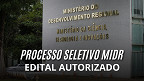 Governo autoriza edital com 28 vagas no MIDR em 2026; veja cargos Governo autoriza edital com 28 vagas no MIDR em 2026; veja cargos