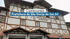 Edital São Bento do Sul-SC 2026 saiu! Prefeitura abre concurso de até R$ 20.795