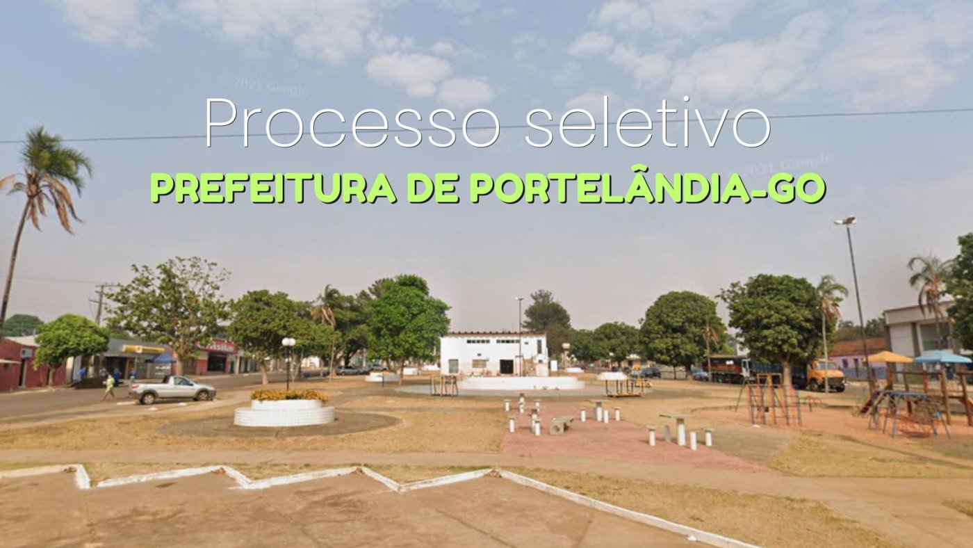 Processo Seletivo Prefeitura de Portelândia-GO 2026