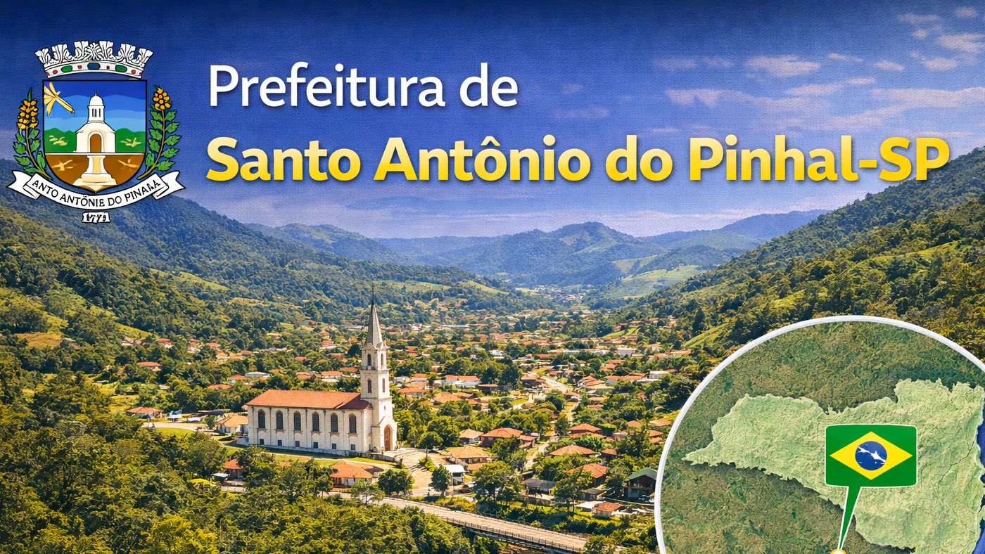 Concurso Prefeitura Santo Antônio do Pinhal-SP 2026: Edital e Inscrição