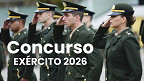 Concurso Exército 2026: Editais abrem 227 vagas para Oficiais da EsFCEx e Capelães