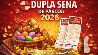 As apostas para a Dupla de Páscoa 2026 estão abertas. Créditos: Divulgação/IA
