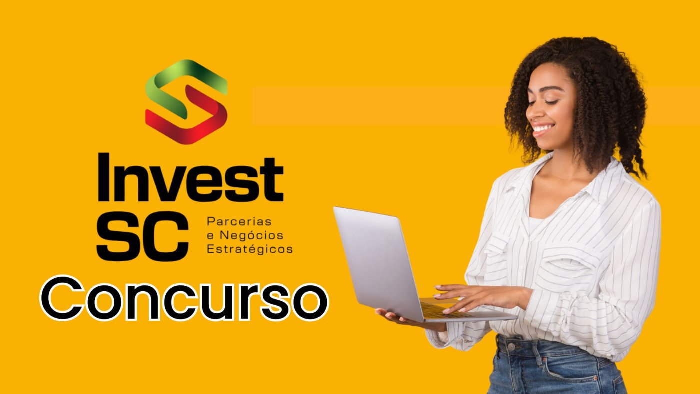 InvestSC abre concurso para três cargos de até R$ 10.333