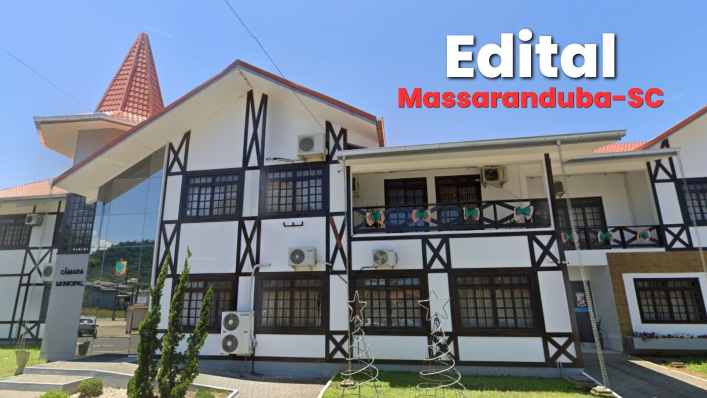 Edital Massaranduba-SC 2026: Prefeitura abre vagas de até R$ 23.772