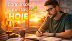 Concursos: veja quais abrem inscrições nesta quinta (26) e sexta (27) Concursos: veja quais abrem inscrições nesta quinta (26) e sexta (27)