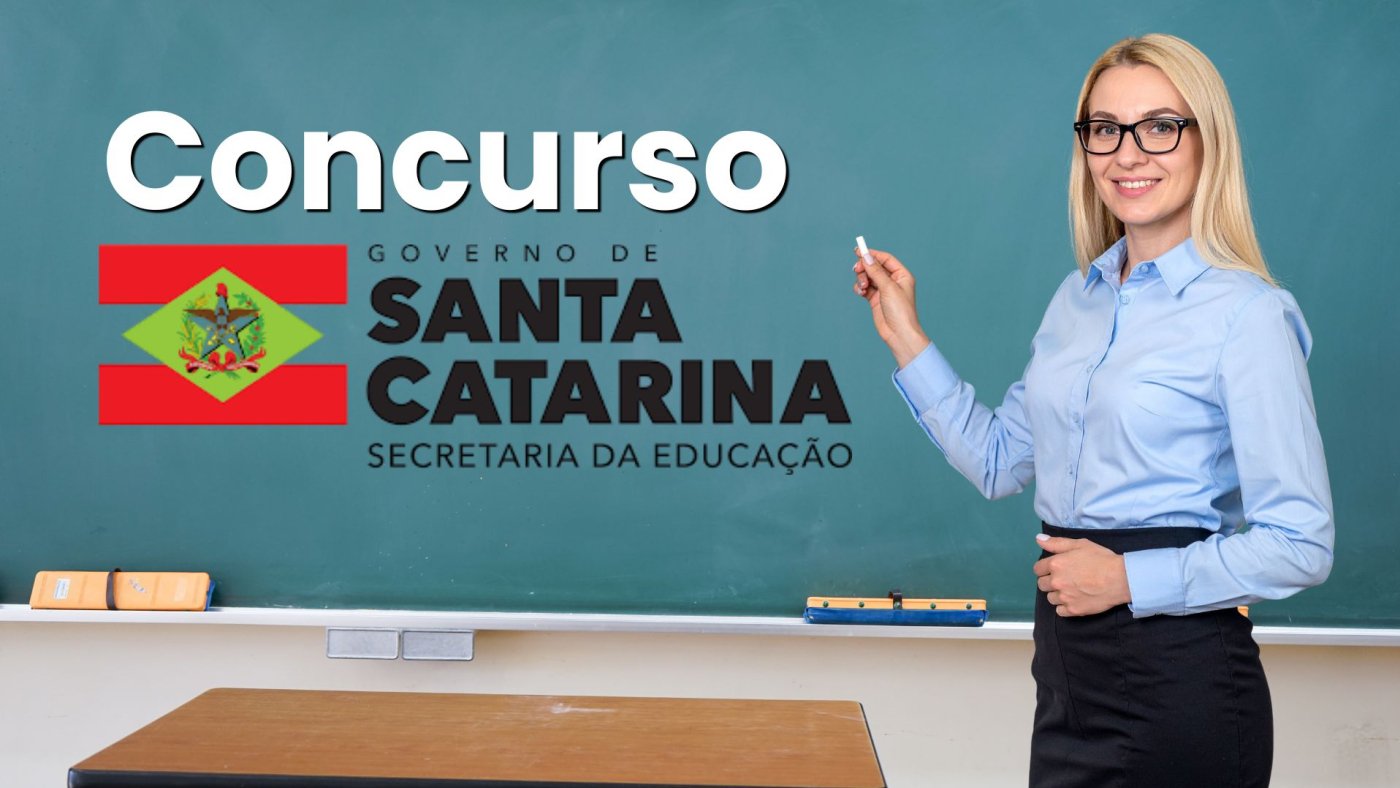 Concurso Educação (SED-SC) 2026 saiu! veja edital e inscrição