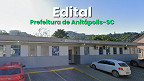 Concurso Prefeitura de Anitápolis-SC 2026: Sai edital com vagas de R$ 4,9 mil