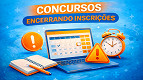 Concurso Público: 18 órgãos encerram inscrições para 1.500 vagas em março