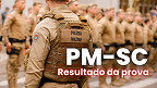 PM-SC divulga hoje (30) resultado final da prova; concurso tem 1.465 vagas