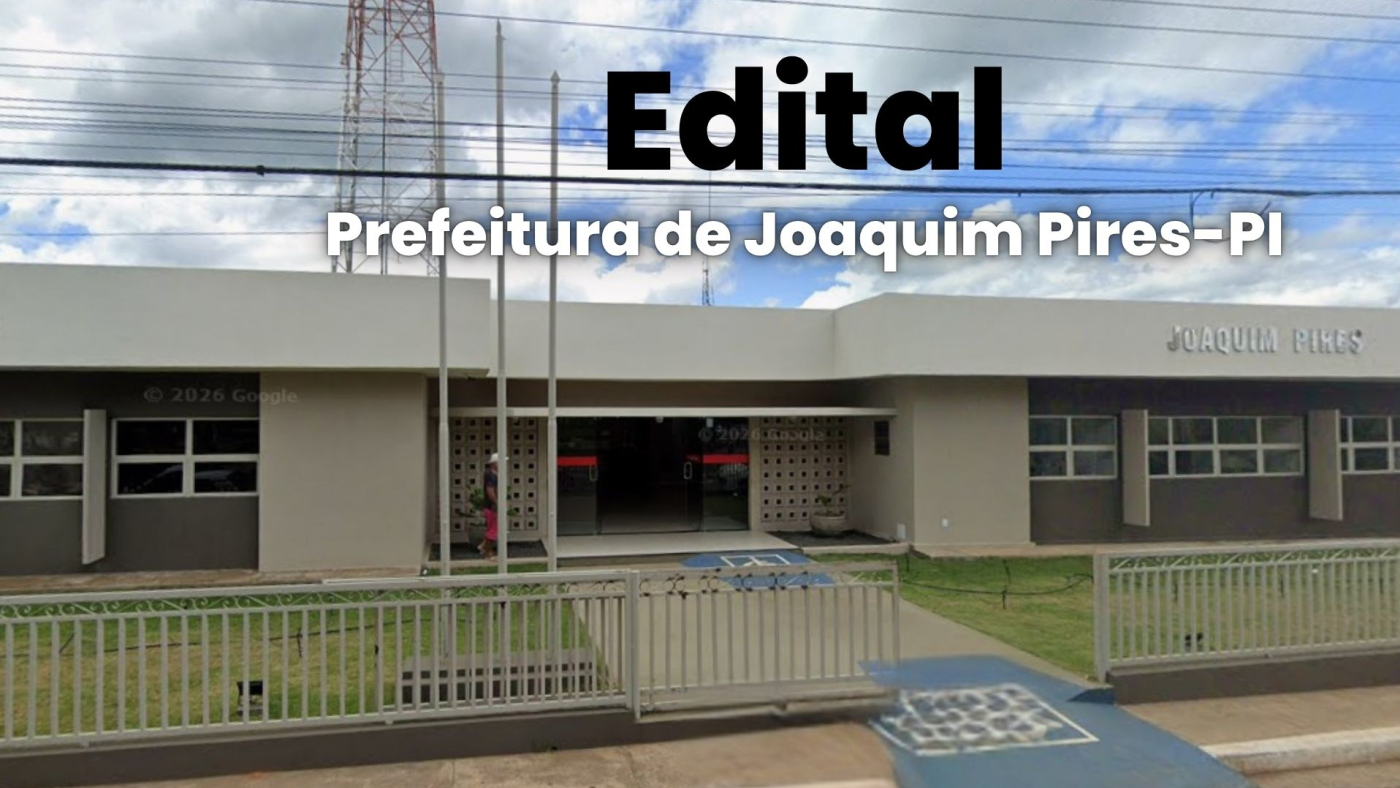 Prefeitura de Joaquim Pires-PI/Fonte: divulgação