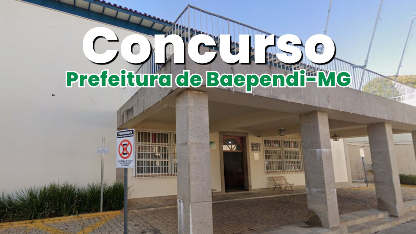 Prefeitura de Baependi-MG/Fonte: divulgação
